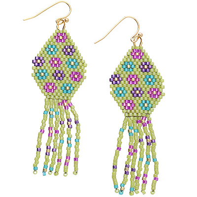 SBMDEL FLOWER - Flower Power Earrings Pattern